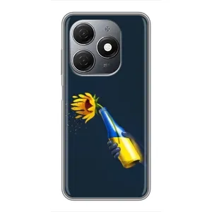 Чохол для Патріота України TECNO Spark 20 - (AlphaPrint) (Коктель молотова)