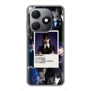 Чохли Венсдей на TECNO Spark 20 Уенсдей (AlphaPrint) (колаж Венздей)
