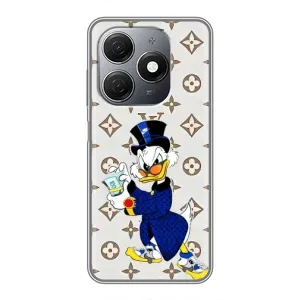 Чехли для TECNO Spark 20 - Скрудж МакДак Louis Vuitton (PREMIUMPrint) (Макдак на стилі)