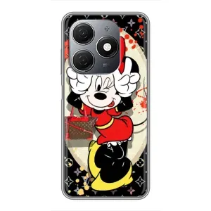 Чохол Disney Mouse TECNO Spark 20 (PREMIUMPrint) (Мінні peace)