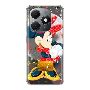 Чохол Disney Mouse TECNO Spark 20 (PREMIUMPrint) (Minni з бантіком)