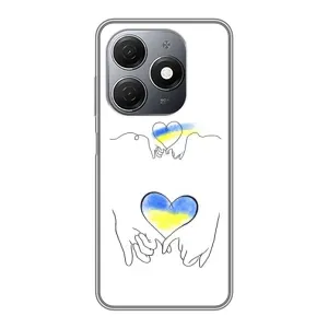 Чохол для Патріота України TECNO Spark 20 - (AlphaPrint) (Мир Україні)