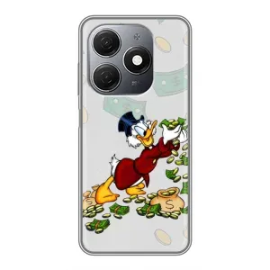 Чехли для ТЕКНО Спа́рк 20 - Scrooge MagDag (PREMIUMPrint) (Money)
