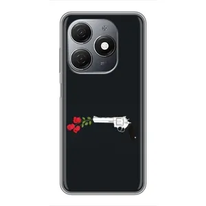 Чехлы (ART) Цветы на TECNO Spark 20 (VPrint) (Неочікувані квіти)