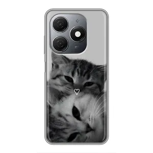 Чохол з малюнком кіт на TECNO Spark 20 (Пара котів)