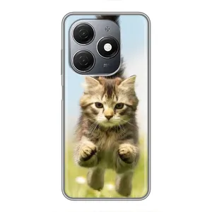Чохли з Котиками для TECNO Spark 20 (VPrint) (Прижок кота)