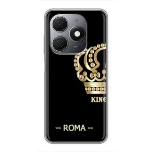 Чохли для TECNO Spark 20 (VPrint) - Футбольні клуби (Roma)