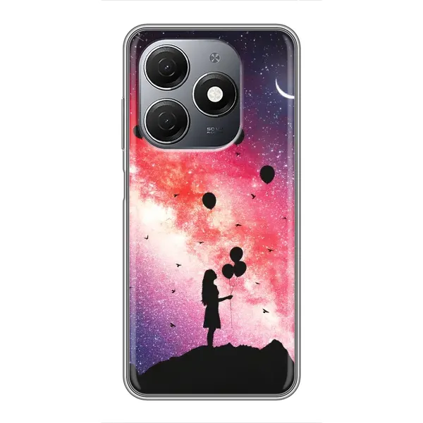 Чехол с принтом «С шариками» для TECNO Spark 20