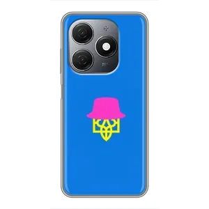Чохли для TECNO Spark 20 Укр. Символіка (AlphaPrint) (Шапка на гербу)