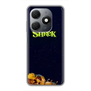 Чохол з принтом «Відпочиваючий Шрек» для TECNO Spark 20