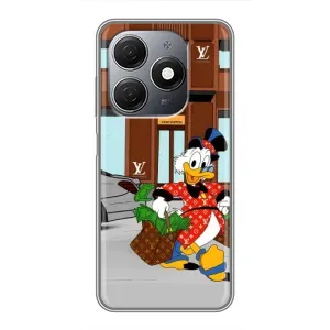 Чехли для TECNO Spark 20 - Скрудж МакДак Louis Vuitton (PREMIUMPrint) (Скрудж ЛВ)