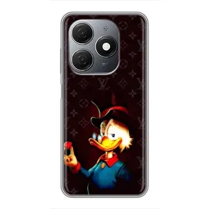 Чехли для TECNO Spark 20 - Скрудж МакДак Louis Vuitton (PREMIUMPrint) (Скрудж з ботліантом)