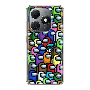 Чохли Амонг Ас для TECNO Spark 20 (AlphaPrint) (Убитий)