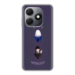 Чохли Венсдей на TECNO Spark 20 Уенсдей (AlphaPrint) (Венздей і подруга)