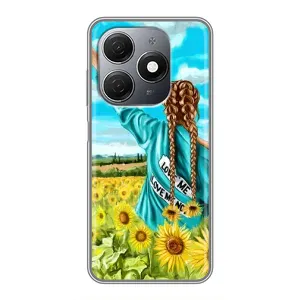 Чохол для Патріота України TECNO Spark 20 - (AlphaPrint) (Україночка)