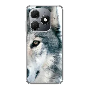 Чохли з картинкою животних TECNO Spark 20 (Вовк)