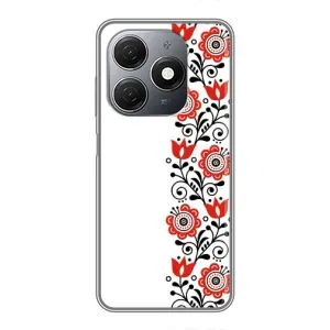 Чохол для Патріота України TECNO Spark 20 - (AlphaPrint) (Яскрава вишиванка)