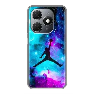 Чехлы для TECNO Spark 20 - с картинкой JORDAN (AlphaPrint) (Яркий Джордан)