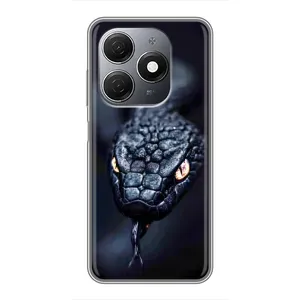 Чехол с принтом «Черная змея» для TECNO Spark 20