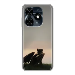 Чохол як приборкати дракона на TECNO Spark 20c (Беззубик)
