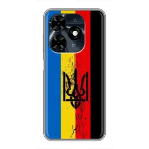 Украинские Чехлы для TECNO Spark 20c с картинкой УПА (AlphaPrint)