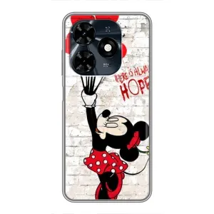 Чохол Disney Mouse TECNO Spark 20c (PREMIUMPrint) (Heart Minni)