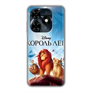 Чохол Король лев на ТЕКНО Спарк 20с (Постер Король Лев)