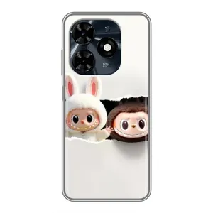 Чехол с принтом «Лабубу» для TECNO Spark 20c