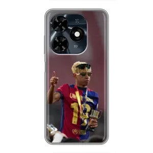 Чохол з футболістом Ламін Ямаль TECNO Spark 20c (Lamine Yamal)
