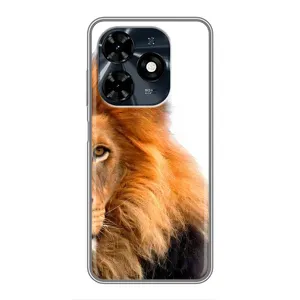 Чехлы с картинками животных TECNO Spark 20c (Лев грива)