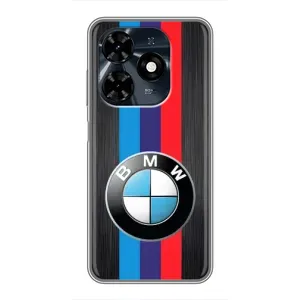 Чохол для ТЕКНО Спарк 20с - з принтом БМВ (AlphaPrint) (Лого BMW)