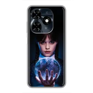 Чохол з дизайном Венздей 2 на TECNO Spark 20c (Магічна сфера Венздей)