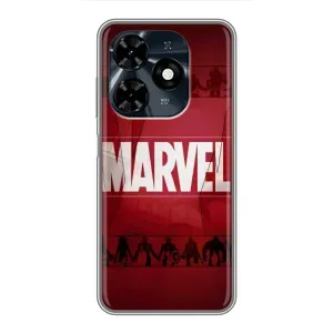 Чохол з принтом «MARVEL» для TECNO Spark 20c