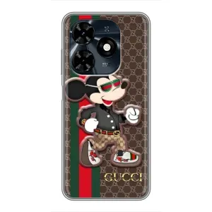 Чохли GUCCI для ТЕКНО Спарк 20с (AlphaPrint) (Маус Гуччі)
