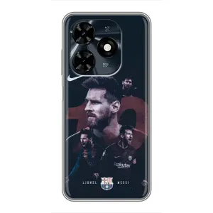 Чехлы Месси для TECNO Spark 20c (AlphaPrint) (Месси 10)