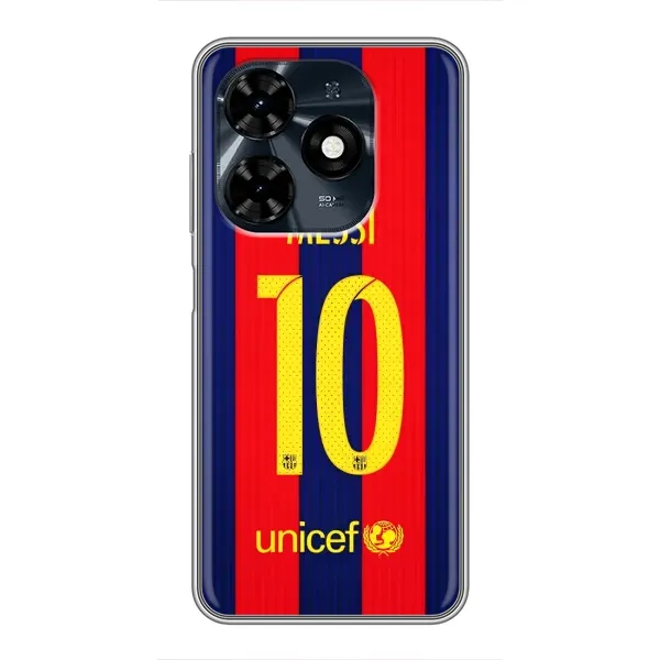 Чехол с принтом «Messi Barca 10» для TECNO Spark 20c Чехол с принтом «Messi Barca 10» для TECNO Spark 20c