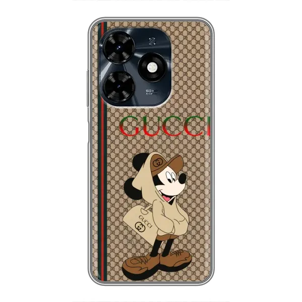 Чехол с принтом «Mickey GUCCI» для TECNO Spark 20c