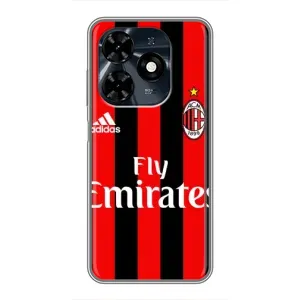 Чехлы для TECNO Spark 20c (VPrint) - Футбольные клубы (Milan)