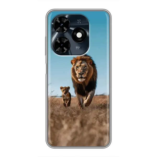 Чохол з принтом «Мусафа та Сімба» для TECNO Spark 20c Чохол з принтом «Мусафа та Сімба» для TECNO Spark 20c
