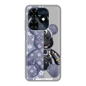 Круті Чохли Луі Віттон для TECNO Spark 20c (AlphaPrint) (Робот Медведик)