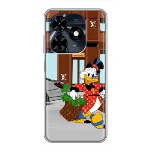 Чехли для TECNO Spark 20c - Скрудж МакДак Louis Vuitton (PREMIUMPrint) (Скрудж ЛВ)