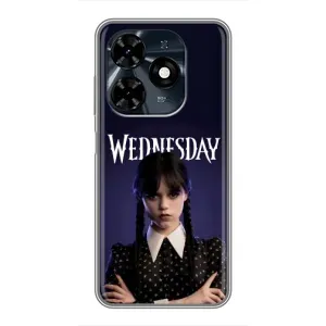 Чохли Венсдей на TECNO Spark 20c Уенсдей (AlphaPrint) (Wednesday)