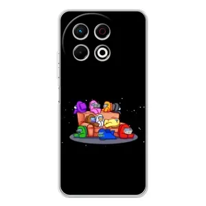 Чехол Амонг Ас для TECNO Spark 30 Pro (AlphaPrint) (Амонг-ас)