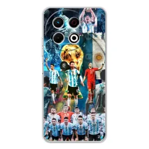 Чохли Мессі для TECNO Spark 30 Pro (AlphaPrint) (Аргентина Мессі)