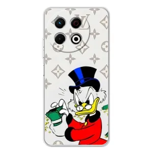 Чехли для TECNO Spark 30 Pro - Скрудж МакДак Louis Vuitton (PREMIUMPrint) (Бакси Скрудж)