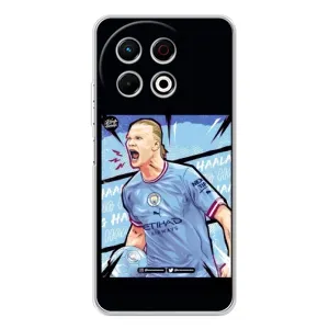 Чохли з футболістом Ерлінг Холанд для TECNO Spark 30 Pro (AlphaPrint) (гол Ерлінг Холанд)