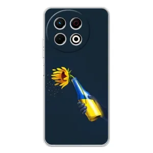 Чехол для Патриота Украины TECNO Spark 30 Pro - (AlphaPrint) (Коктейль молотова)
