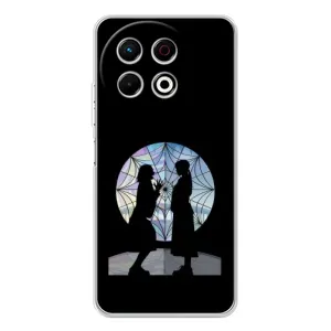 Чехлы Венсдей на TECNO Spark 30 Pro Уэнсдей (AlphaPrint) (комната Уэнздей)