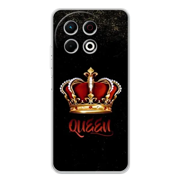 Чехол с принтом «Корона короля» для TECNO Spark 30 Pro