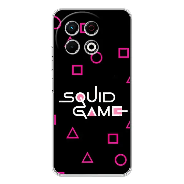 Чехол с принтом «Паттерн Игра кальмара» для TECNO Spark 30 Pro Чехол с принтом «Паттерн Игра кальмара» для TECNO Spark 30 Pro
